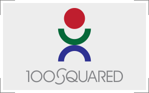 Logo Design for 100 Squared