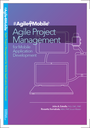 Book cover design and branding for Agilitek's Agile4Mobile.
