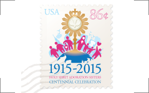 Holy Spirit Adoration Sisters Centennial Stamp Design Proposal